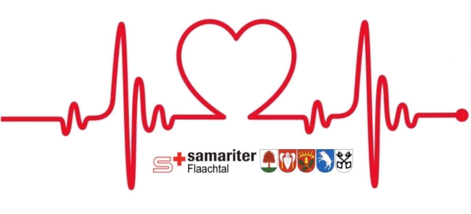 Samariter logo mit EKG